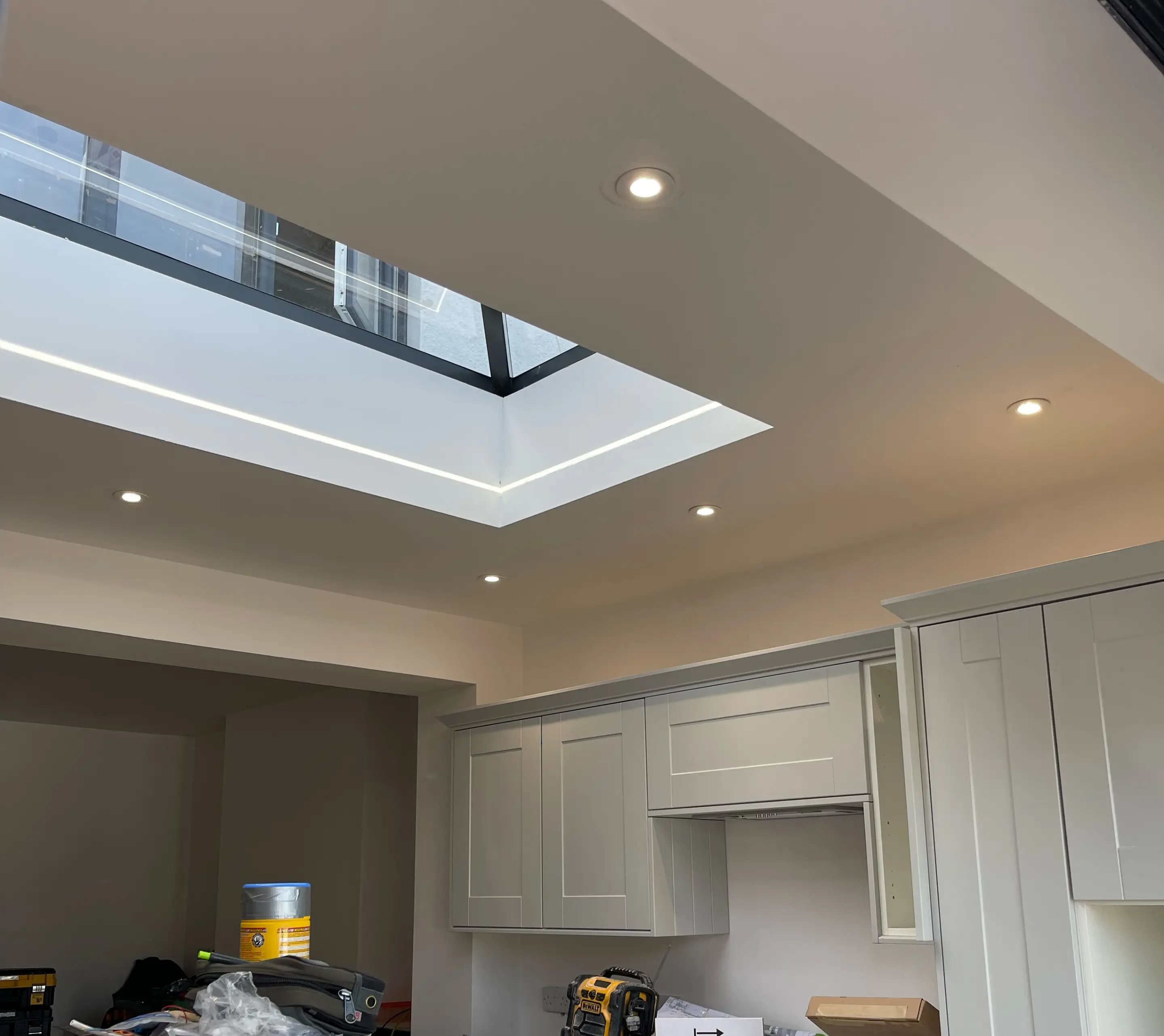 Domestic electrical installation.